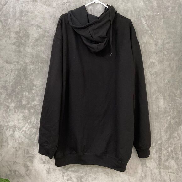 NFL DALLAS COWBOYS APPAREL Black/Gray HOODIE SWEATSHIRT mens 2XL NEW - Picture 3 of 9